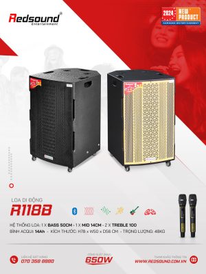 Loa kéo di động Redsound R118B
