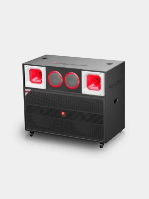 Loa kéo di động Redsound R2309C bass 5 tấc đôi 1 Redsound Vietnam Loa kéo di động Redsound R2309C | Mặt bên