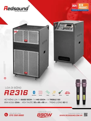 Loa di động Redsound R2316 - Thông tin chi tiết