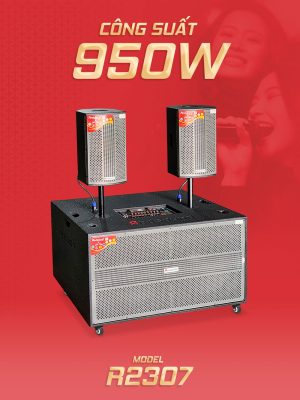 Loa kéo di động Redsound R2307 Bass 5 tấc đôi 3 Redsound Vietnam Loa kéo di động Redsound R2307 | Công suất 950W