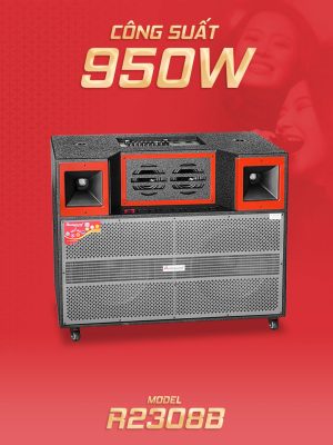 Loa kéo di động Redsound R2308B bass 4 tấc đôi 3 Redsound Vietnam Loa kéo 4 tấc đôi Redsound R2308B | Công suất 950W