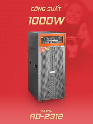 Loa điện di động Redsound R2312 bass 4 tấc đôi 2 Redsound Vietnam Loa điện Redsound R2312 | Công suất 1.000W