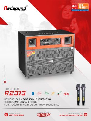 Loa điện Redsound R2312 | Bass 4 tấc đôi nằm