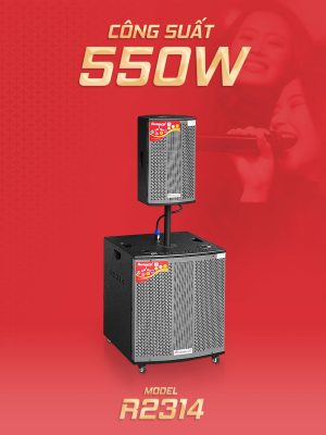 Loa kéo di động Redsound R2314 bass 4 tấc 3 Redsound Vietnam Loa kéo di động Redsound R2314 | Công suất 550W