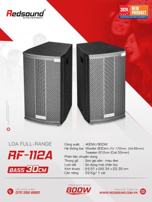 Loa Full Bass 30 Redsound RF-112A 1 Redsound Vietnam Loa Full Redsound RF-112A | Bass 30 cm