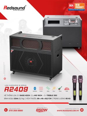 Loa karaoke di động Redsound R2409 | Thông tin chi tiết