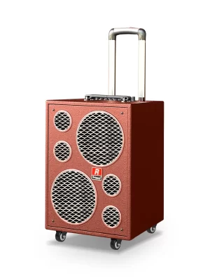 Loa kéo di động Redsound P-208B bass 2 tấc đôi 2 Redsound Vietnam p208b nau web4 Redsound Vietnam