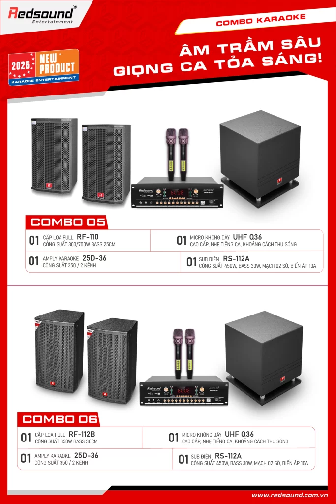 Trang chủ 23 Redsound Vietnam combo 13 Redsound Vietnam