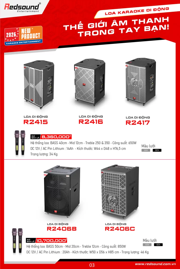 Trang chủ 10 Redsound Vietnam catalogue 2026 new copy 03 Redsound Vietnam
